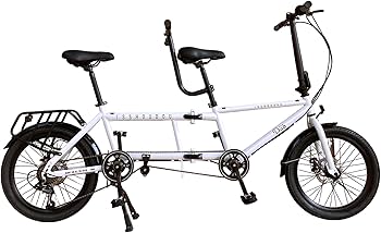 Amazon | 一勝堂(Isshoudou) 二人乗り折り畳みタンデム自転車 二